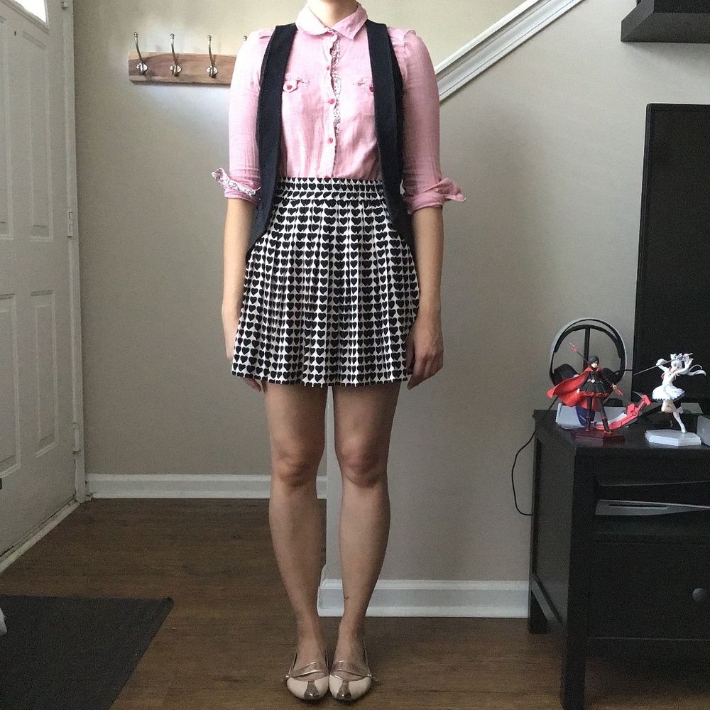 Zara Longsleeve Button-down Red Tunic With Pockets - Picture 15 of 15